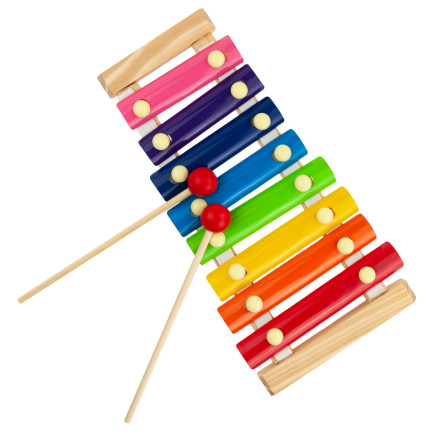 TG50019 KOLOROWE CYMBAŁKI DREWNIANE DLA DZIECKA EDUKACYJNE
