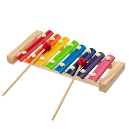 TG50019 KOLOROWE CYMBAŁKI DREWNIANE DLA DZIECKA EDUKACYJNE