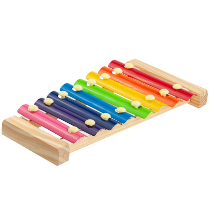 TG50019 KOLOROWE CYMBAŁKI DREWNIANE DLA DZIECKA EDUKACYJNE