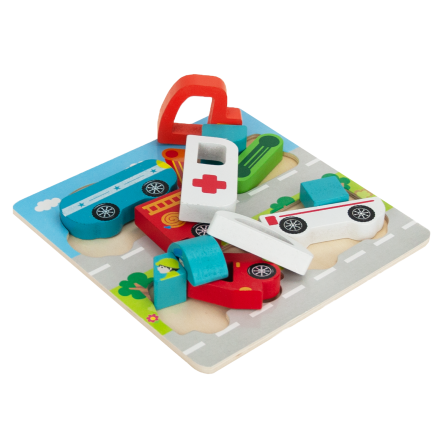 TG50027 PUZZLE DREWNIANE UKŁADANKA farma zwierzątka klocki