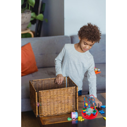 TG50048 SPIRALA DREWNIANA KORALIKI PRZEPLATANKA MULA ZABAWKA EDUKACYJNA MONTESSORI