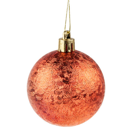 TG50996 BOMBKI CHOINKOWE KOLOROWE NA CHOINKĘ BOMBKA ZESTAW 12 SZT 8CM OZDOBY ŚWIĘTA