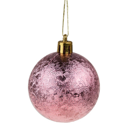 TG50996 BOMBKI CHOINKOWE KOLOROWE NA CHOINKĘ BOMBKA ZESTAW 12 SZT 8CM OZDOBY ŚWIĘTA