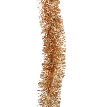 TG51877-ZŁ ŁAŃCUCH CHOINKOWY ZŁOTY METALICZNY GĘSTY GIRLANDA NA CHOINKĘ 2M