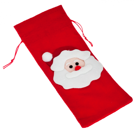 TG53026 UBRANKO POKROWIEC NA BUTELKĘ PREZENT NA ŚWIĘTA