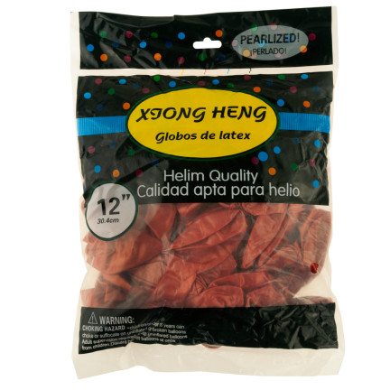 TG53243-2 BALONY METALICZNE ŚLUB URODZINY ROSE GOLD 100szt