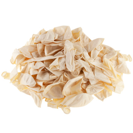 TG53243-4 BALONY 100SZT PERŁOWE BIAŁE ŚLUB KOMUNIE URODZINY