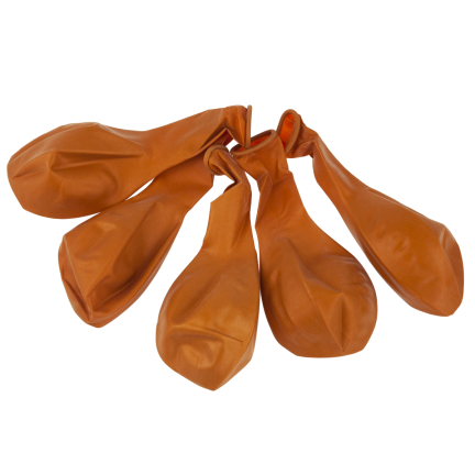 TG53244Z BALONY METALLIC 5SZT ZŁOTE CHROME METALICZNE URODZINY ŚLUB IMPREZA