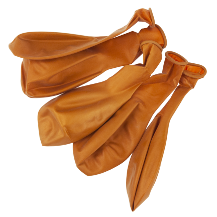 TG53244Z BALONY METALLIC 5SZT ZŁOTE CHROME METALICZNE URODZINY ŚLUB IMPREZA