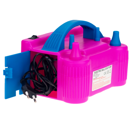 TG53414 ELEKTRYCZNA POMPKA DO BALONÓW 2 DYSZE MOCNA SZYBKA 230v 600w baloników party