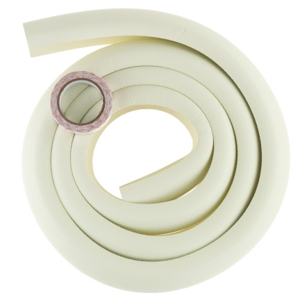 TG53544-1 BIAŁA TAŚMA ZABEZPIECZAJĄCA PIANKOWA DO MEBLI OSŁONA KRAWĘDZI kanty 200CM