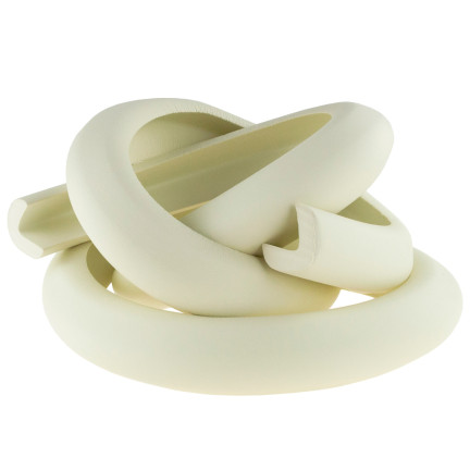 TG53544-1 BIAŁA TAŚMA ZABEZPIECZAJĄCA PIANKOWA DO MEBLI OSŁONA KRAWĘDZI kanty 200CM