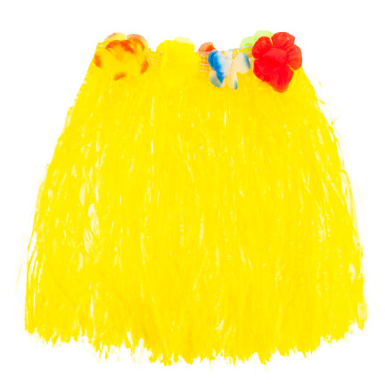 TG53714 SPÓDNICA HAWAJSKA SPÓDNICZKA ALOHA Z KWIATAMI PRZEBRANIE PLAŻA IMPREZA