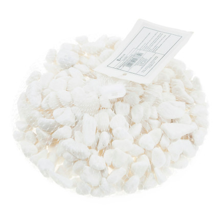 TG55068 KAMYKI DEKORACYJNE NATURALNE BIAŁE KAMYCZKI DONICZKI OGRÓDKA LAS W SŁOIKU