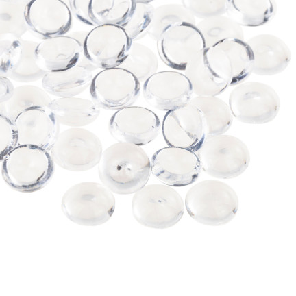 TG55071 KAMYKI DEKORACYJNE KRYSZTAŁKI DEKORACJA KAMYCZKI TRANSPARENTNE 80szt