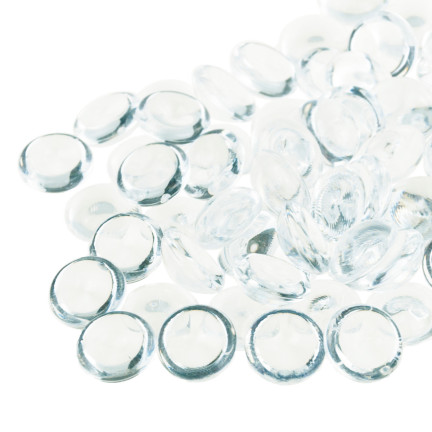 TG55071 KAMYKI DEKORACYJNE KRYSZTAŁKI DEKORACJA KAMYCZKI TRANSPARENTNE 80szt