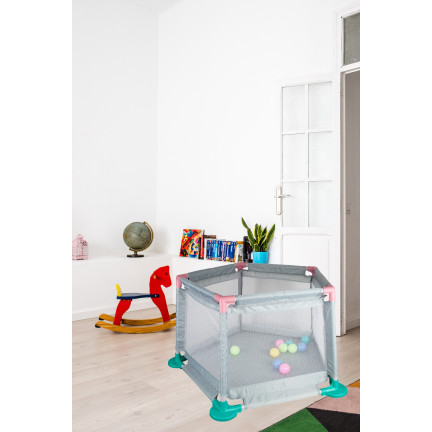 TG55497 KOJEC DLA DZIECI SUCHY BASEN NA KULKI + PIŁECZKI