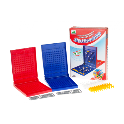 TG55503 GRA PLANSZOWA W STATKI OKRĘTY BITWA MORSKA STRATEGICZNA LOGICZNA KULTOWA