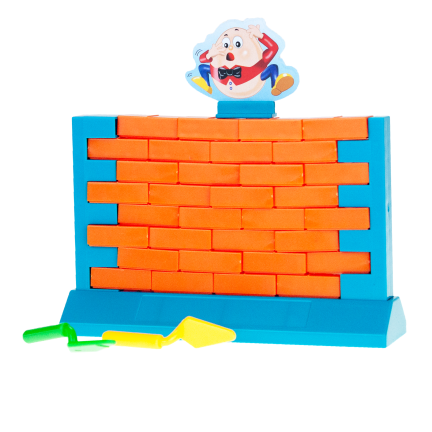 TG55504 GRA ŚCIANA RODZINNA ZRĘCZNOŚCIOWA ŚWIETNA ZABAWA SPADAJĄCE CEGŁY ZBUDUJ MUR