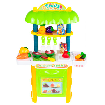 TG5512 SKLEP STRAGAN ZABAWKOWY OWOCE WARZYWA DO KROJENIA