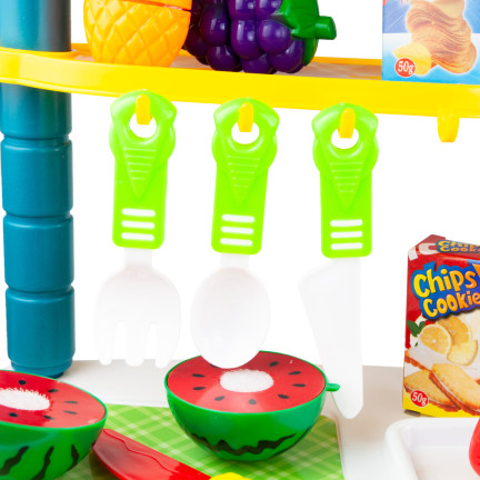 TG5512 SKLEP STRAGAN ZABAWKOWY OWOCE WARZYWA DO KROJENIA