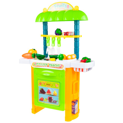 TG5512 SKLEP STRAGAN ZABAWKOWY OWOCE WARZYWA DO KROJENIA