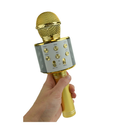 TG67276 MIKROFON BEZPRZEWODOWY KARAOKE DO ŚPIEWANIA BLUETOOTH GŁOŚNIK