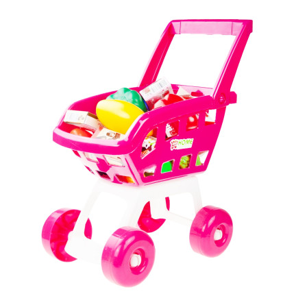 TG55682 WÓZEK SKLEPOWY Z AKCESORIAMI supermarket koszyk