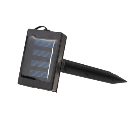 TG55962 LAMPA SOLARNA PÓŁKULA KOLOROWE 5SZT 5 LED WBIJANA LAMPY SOLARNE