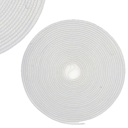 TG56031-1 TAŚMA rzepowa DO MOSKITIER BIAŁA samoprzylepny rzep z klejem 560cm