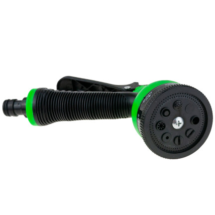 TG56036 WIELOFUNKCYJNY ZRASZACZ OGRODOWY ZESTAW PISTOLET DO WĘŻA ZŁĄCZKI + końcówka