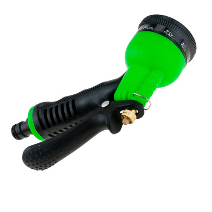 TG56036 WIELOFUNKCYJNY ZRASZACZ OGRODOWY ZESTAW PISTOLET DO WĘŻA ZŁĄCZKI + końcówka