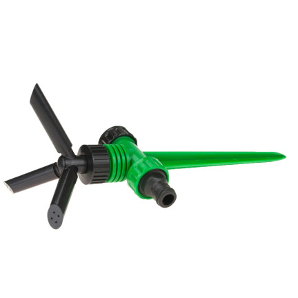 TG56043 ZRASZACZ OGRODOWY PULSACYJNY spryskiwacz WBIJANY DO WĘŻA OGRODU 360°