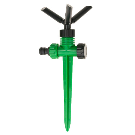 TG56043 ZRASZACZ OGRODOWY PULSACYJNY spryskiwacz WBIJANY DO WĘŻA OGRODU 360°