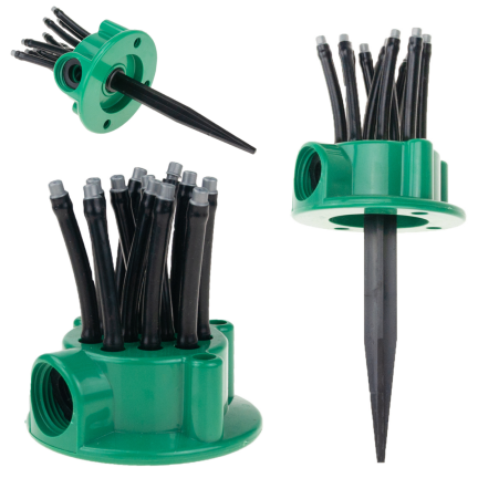 TG56058 ZRASZACZ OGRODOWY DO TRAWNIKA SPRYSKIWACZ TRAWY WBIJANY na szybkozłącze