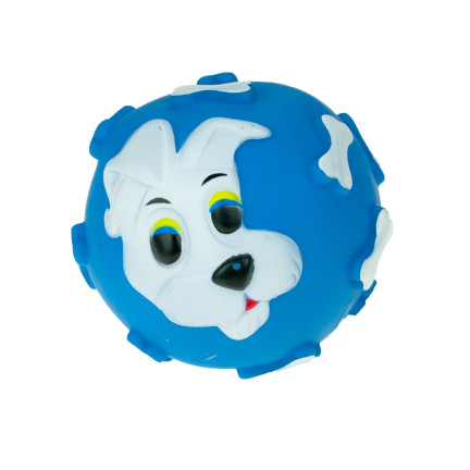 19041 PIŁKA ZABAWKA DLA PSA KOTA PIŁECZKA PISZCZĄCA GUMOWA GRYZAK PISZCZAŁKA