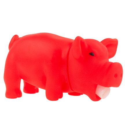 TG56072 GRYZAK ZABAWKA DLA PSA ŚWINKA PISZCZAŁKA ŚWINIA CHRUMKAJĄCA