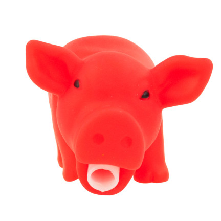 TG56072 GRYZAK ZABAWKA DLA PSA ŚWINKA PISZCZAŁKA ŚWINIA CHRUMKAJĄCA