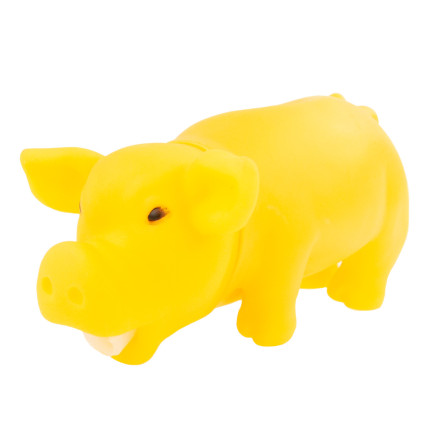 TG56072 GRYZAK ZABAWKA DLA PSA ŚWINKA PISZCZAŁKA ŚWINIA CHRUMKAJĄCA
