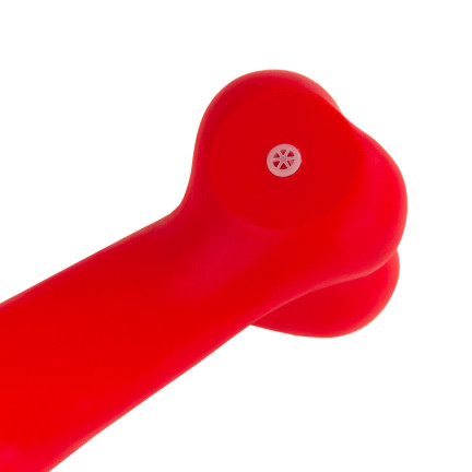 TG56080 GRYZAK KOŚĆ GUMOWA DLA PSA PSÓW ZABAWKA APORTOWA PISZCZĄCA PISZCZAŁKA