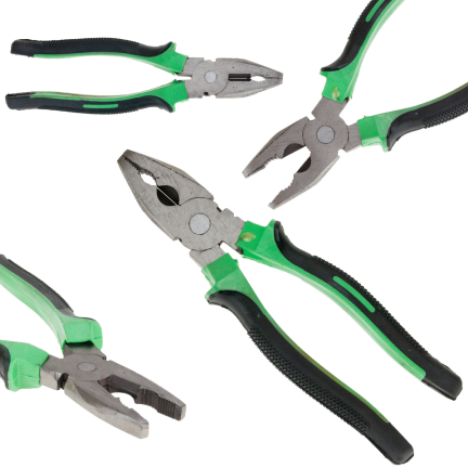 TG56097 KOMBINERKI SZCZYPCE UNIWERSALNE PROSTE 210mm precyzyjne wygodne