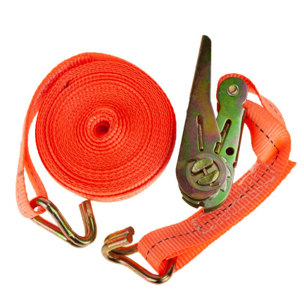 TG56142 PAS TRANSPORTOWY 2T/25MM/6M PASY TRANSPORTOWE Z NAPINACZEM GRZECHOTKĄ