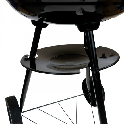 TG56276 GRILL WĘGLOWY OGRODOWY OKRĄGŁY Z POKRYWĄ POPIELNIK