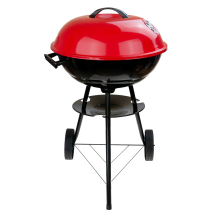 TG56276 GRILL WĘGLOWY OGRODOWY OKRĄGŁY Z POKRYWĄ POPIELNIK