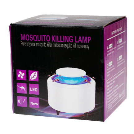 TG56290 Skuteczna Lampa owadobójcza odstraszacz na KOMARY owady ćmy USB LED UV