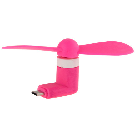 TG56376 WIATRACZEK DO TELEFONU NA MIKRO USB