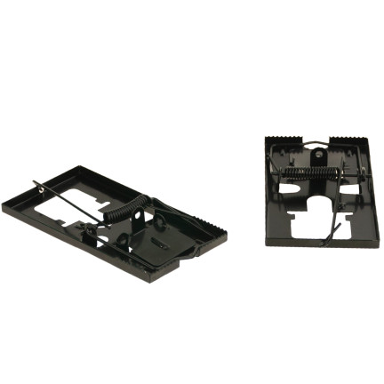 TG56441 SILNA METALOWA PUŁAPKA ŁAPKA NA SZCZURY MYSZY GRYZONIE ZESTAW 2SZT. PUŁAPKI