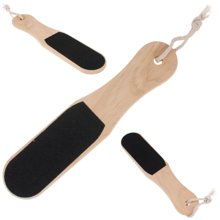 TG56474 TARKA DO STÓP PIĘT MOCNA DWUSTRONNA DREWNIANA PUMEX PUMEKS NA ZROGOWACENIA