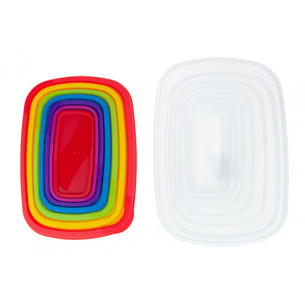 TG56582 POJEMNIKI NA ŻYWNOŚĆ ZESTAW lunch box kuchenne