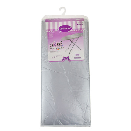 TG56599 POKROWIEC NA DESKĘ DO PRASOWANIA metalizowany TEFLONOWA POWŁOKA SZARY